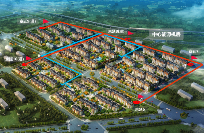 北京世園會安置房中深層地?zé)釤岜霉┡?xiàng)目-地大熱能